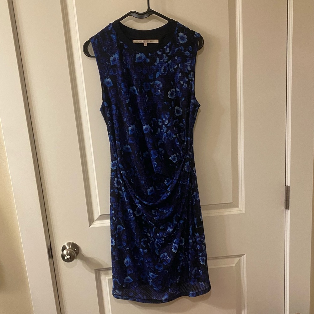 RACHEL Rachel Roy Blue Floral Mini Dress